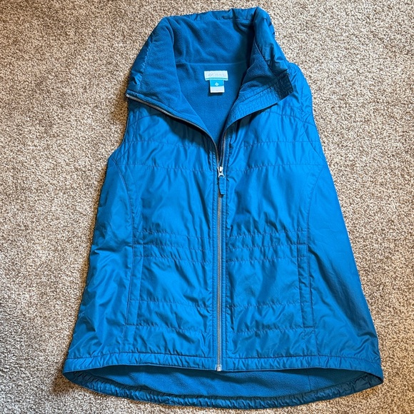Columbia Jackets & Blazers - Columbia Teal zip up vest